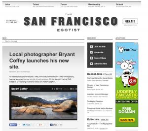 Local Photographer Bryant Coffey Releases His New Site